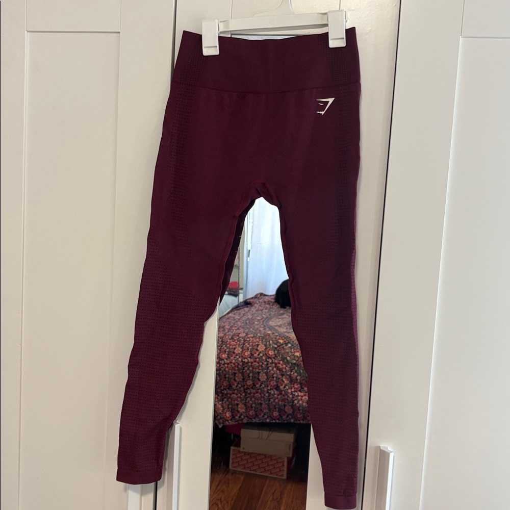 Gymshark Maroon Vital Leggings